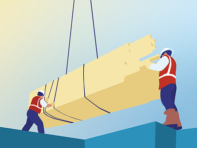 Construction Illustration 01 design flat illustration vector