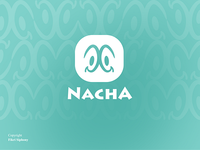 NACHA LOGO branding design funny girly graphic design inspiration logo netral simple vector