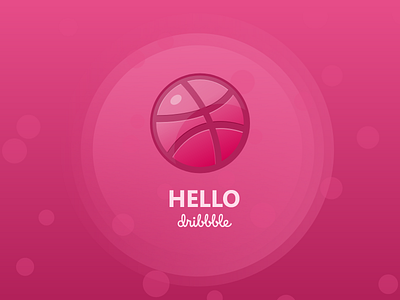 hello dribbble design dribbble hello hello dribble illstration logo vector
