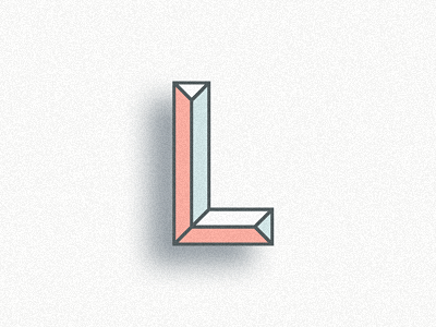 L8ER [GIF] custom type gif lettering prismatic sans serif type