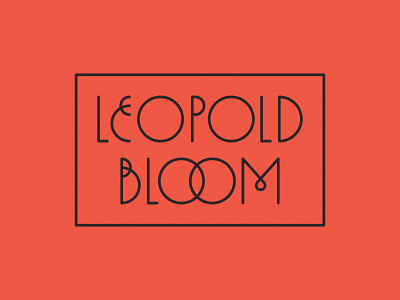 Bloom custom type lettering type ulysses