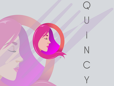 Letter Q ( Quincy ) Logo design design flat logo vector