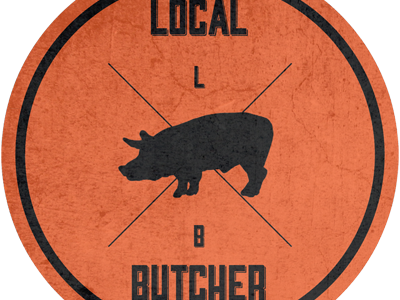 Butcher branding design graphic logo
