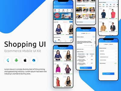 E-Commerce UI Template