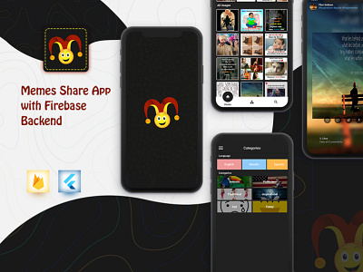 Flutter Meme Share App