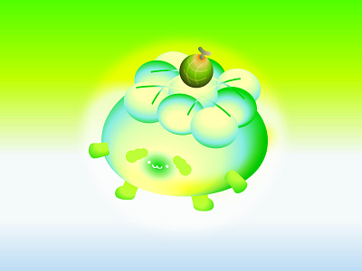 melon pun☆doggie♪ design graphicdesign illustration photoshop visual art visual design