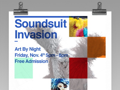 Soundsuit Invasion - Poster poster print