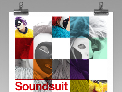 Soundsuit Invasion - Poster poster print