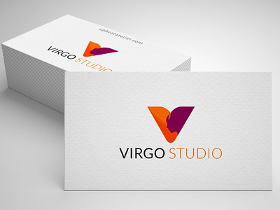 Virgo Studio - logo abstract affinity design app art branding clean design creative design flat design icon identity illustration logo minimal design page typography ui ux design v logo vector virgo studio logo