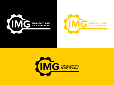 IMG Group Logo illustration logo photoshop typography vector web