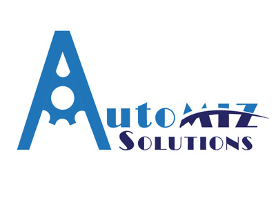 Automiz Logo Design branding freelancer logo desg