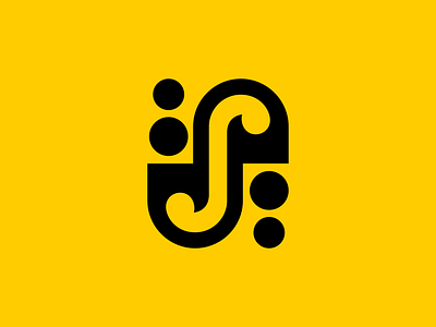 Abstract Logo Mark | S Letter app brand identity branding design geometric icon initials letter logo mark monogram s