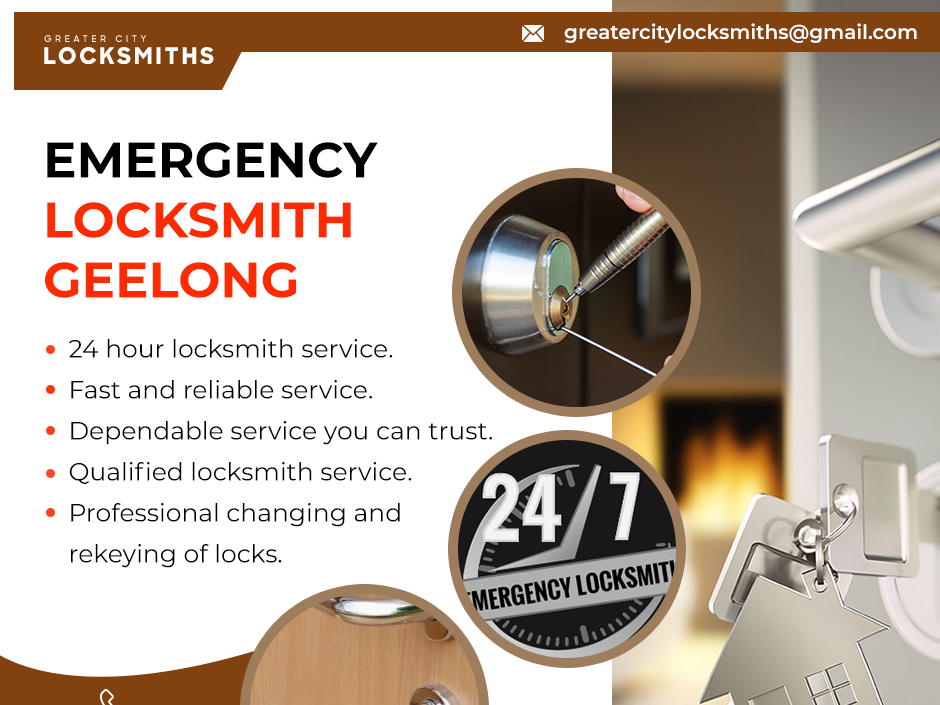Emergency Locksmiths Geelong Locksmith Services near Geelong by