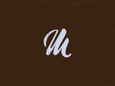 M grunge letter letter art lettering lettering art logo m