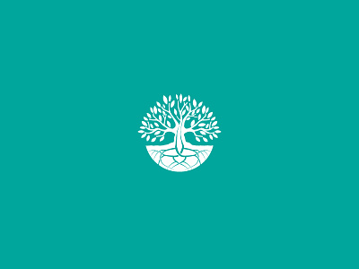 Temenos branding clean health life logo mantalhealth therapy tree vector
