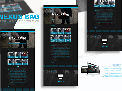 Webpage Design bag webpage design ui design webpage