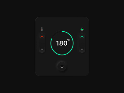 Neumorphism controller dark ui neumorphic neumorphism ui