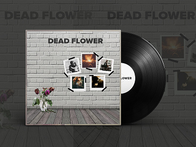 dead flower Album cover concept album art band cover design photo