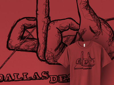 Preorder Dallas Design Tee on Kickstarter dallas shirt