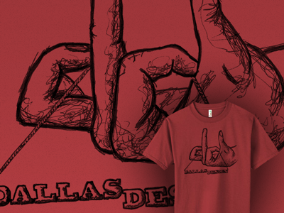 Preorder Dallas Design Tee on Kickstarter