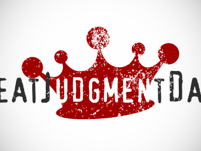 Eat Judgment crown hootie! logo