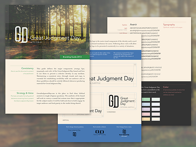 GJD Branding Guide avenir brand didot document gjd guide