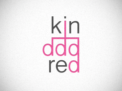 kindddred Logo helvetica neue kindddred logo