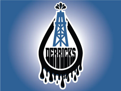 Albuquerque Derricks albuquerque derricks fantasy hockey logo new mexico oil