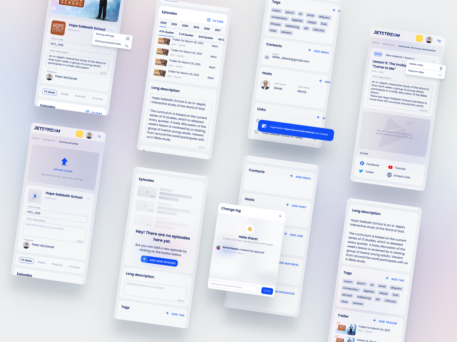 Jetstream – Mobile adaptation by Ivan Klishin on Dribbble