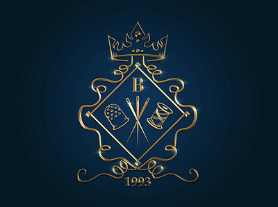 Logo for atelier branding design logo