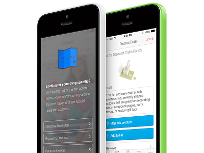 M App app checkout content page design details mobile modal ui view
