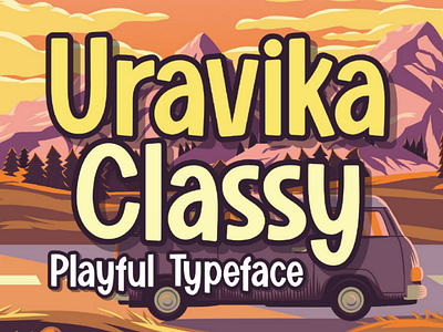 URAVIKA CLASSY bestfont font