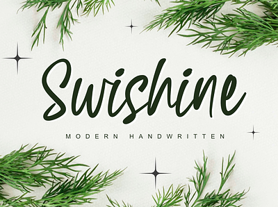 Swishine animation app bold branding design font handmade illustration logo newfont typography