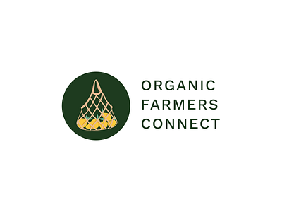 Logo - Organic Farmers Connect app branding design hero page home page home page design home page ui landing page logo mobile app mobile app development redesign ui web web design website website concept website design website design company website development