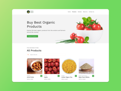 Product Page - Organic Farmers Connect
