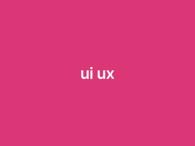 UI UX Services