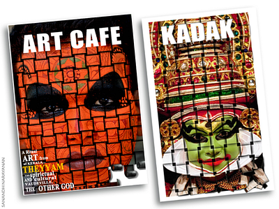 The art of malabar art design graphic magazin othergod photoshop theyyam