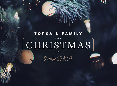 Topsail Family Christmas card design christmas christmas card logo promotion