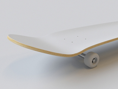 Skateboard Model 3d mockup model realistic skate skateboard wip