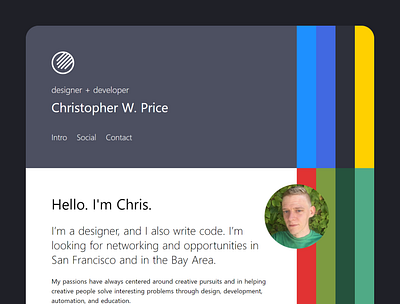 studiochris.us/hello css css grid gridsome html responsive web design vuejs web design