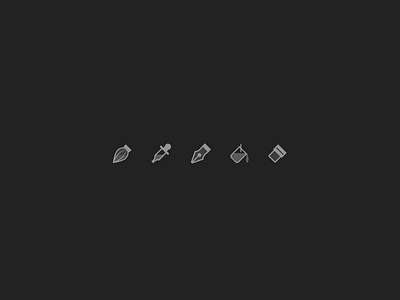 Corel Painter Tools Redrawn icons