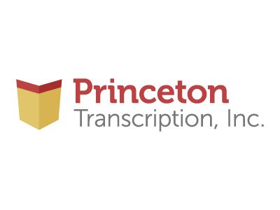 Princeton Transcription Logo adobe illustrator logo