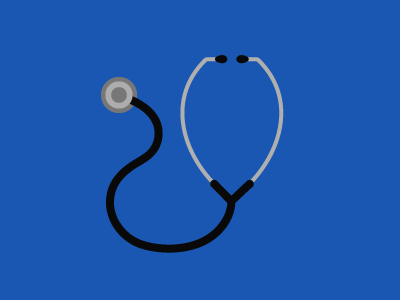 Stethoscope adobe illustrator illustration vector