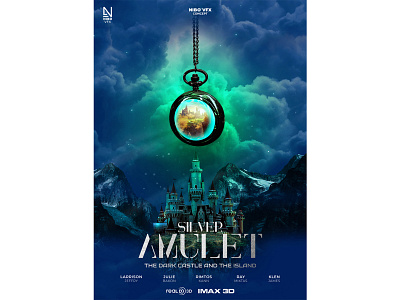 Silver Amulet cover art design manipulation movie poster nibovfx typography