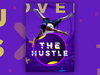 The Hustle after effects animation brochure design cover art cover artwork cover design design flat icon illustration minimal motion graphics nibo nibovfx poster poster a day poster challenge song poster typography vector