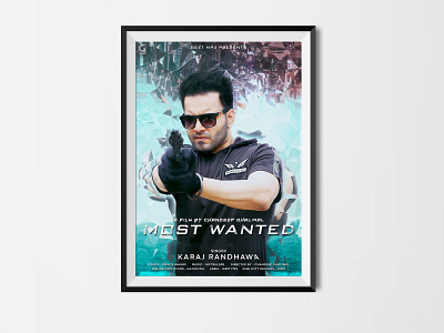 Most Wanted animation branding cover art cover artwork cover design design flat identity illustration lyric video minimal motion graphics nibo nibovfx poster poster a day song poster typography vector web