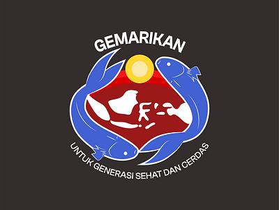 Gemarikan adobe animation branding flat graphic design illustrator logo