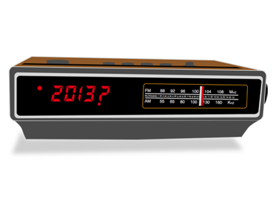 Alarm Clock 2013 alarm clock retro vector