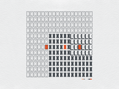 BlockHead 2.03 design grid illustration minimal type type art type design typeface typography vector