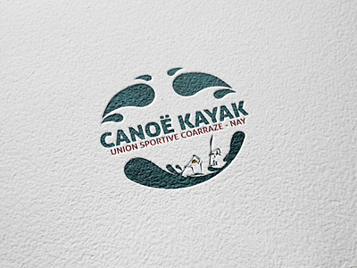 Uscn Cano Kayak arts canoe canoeing design design art flat flat design graphic graphic design graphic art graphic arts illustration infograph infographic infographic design kayak kayaking logo symetry typography